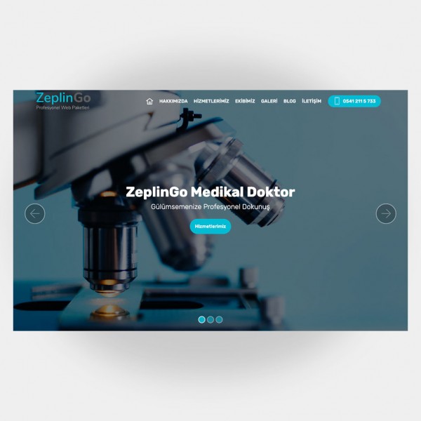 Medikal Doktor Web Sitesi V4