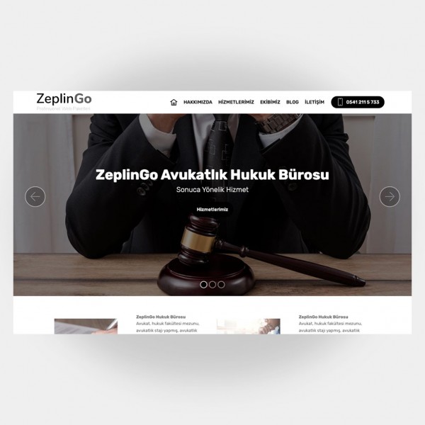 Avukat Hukuk Web Sitesi V5