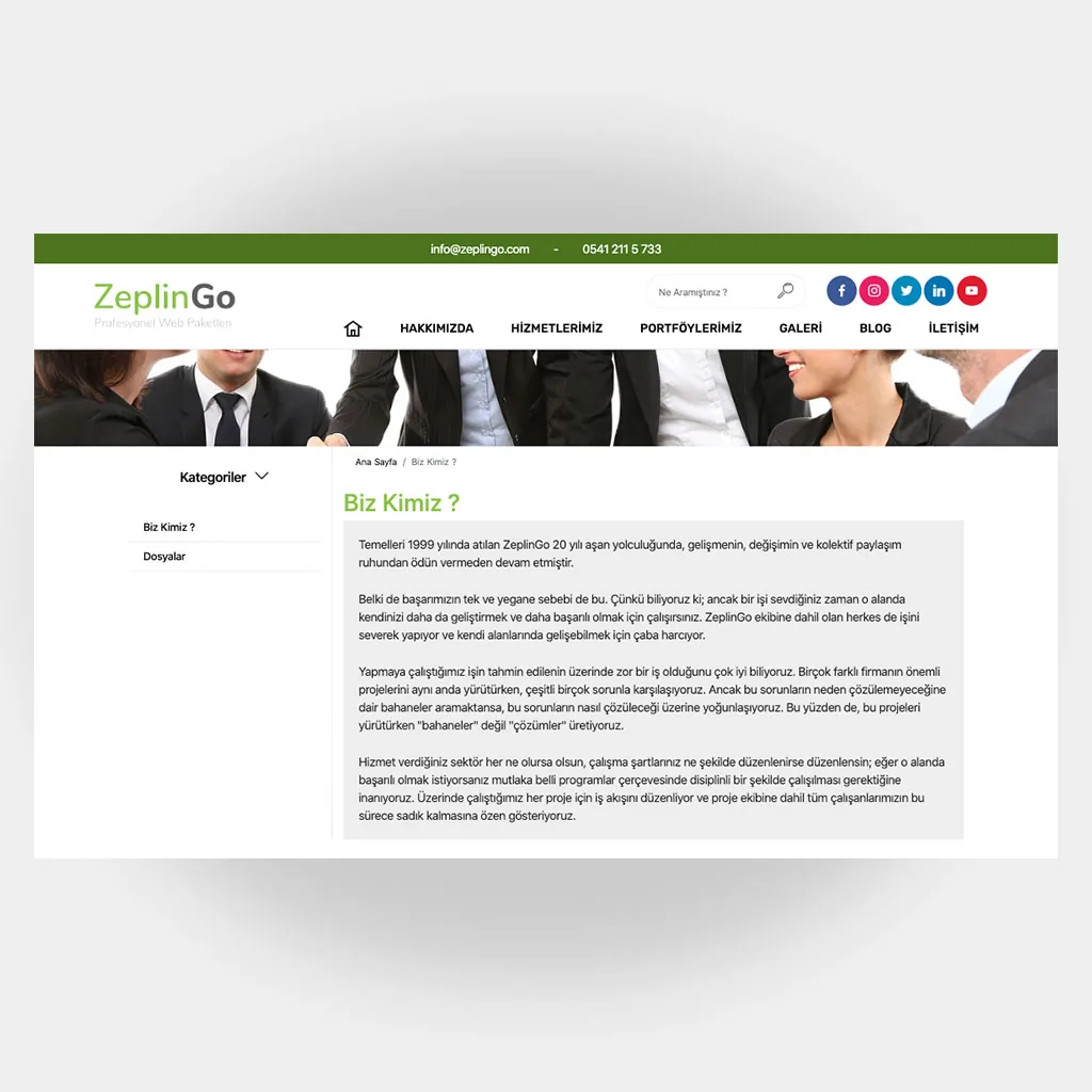 Emlakçı Web Sitesi V1 ekran görüntüsü