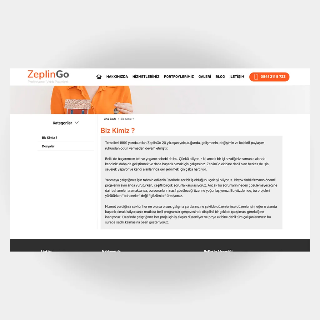 Emlakçı Web Sitesi V4 ekran görüntüsü