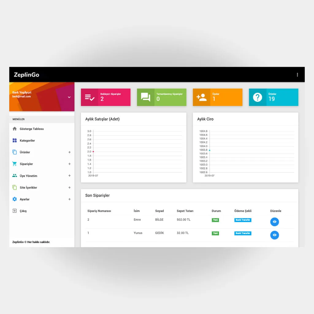 Emlakçı Web Sitesi V4 ekran görüntüsü