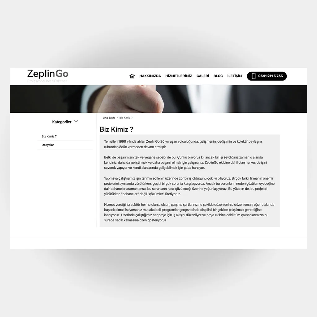Galeri Araç Kiralama Web Sitesi V5 ekran görüntüsü
