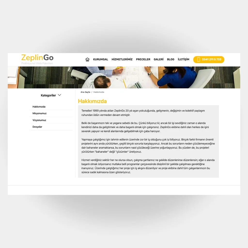 İnşaat Mimarlık Web Sitesi V5 ekran görüntüsü