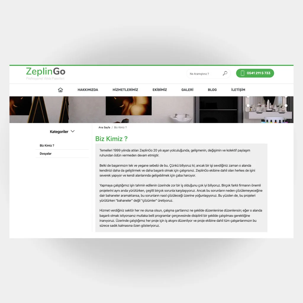 Kuaför Güzellik Salon Web Sitesi V6 ekran görüntüsü