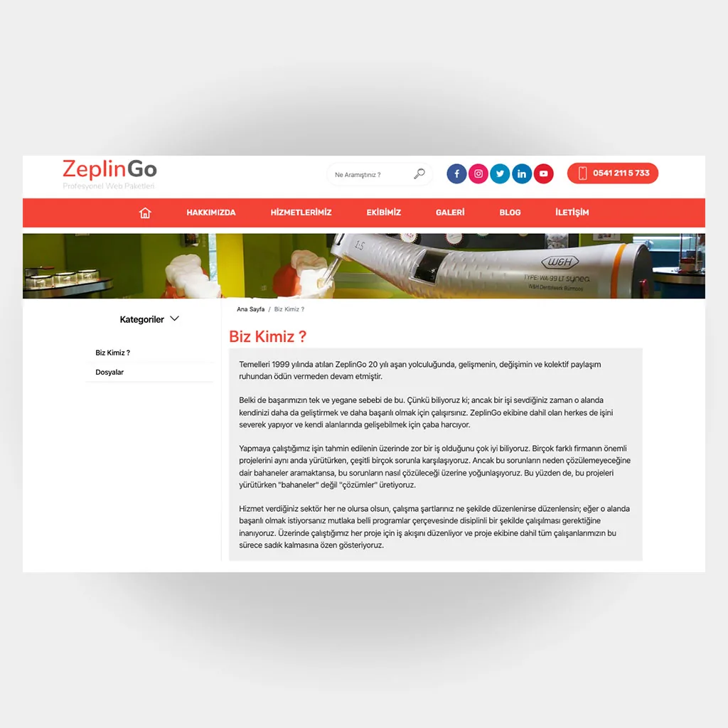 Medikal Doktor Web Sitesi V3 ekran görüntüsü