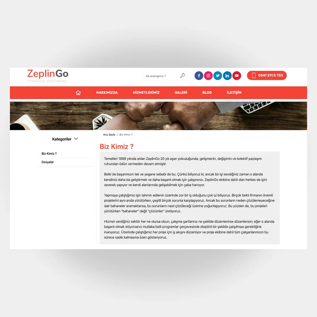 Nakliyat Web Sitesi V3 ekran görüntüsü