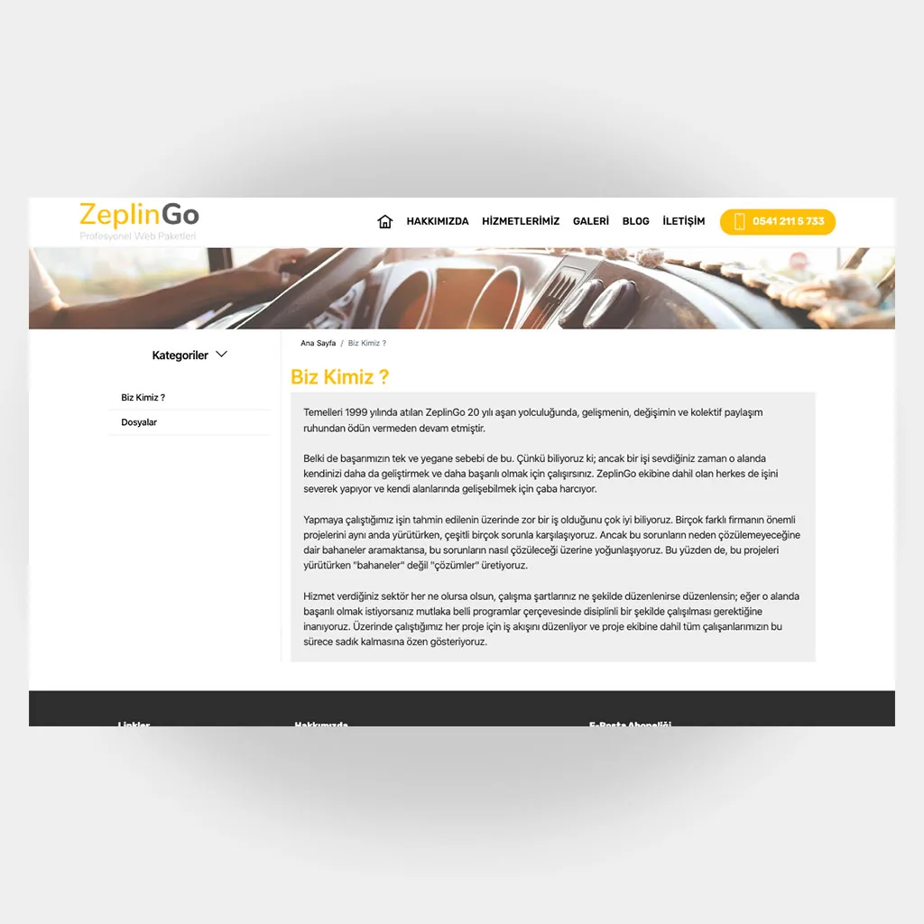 Nakliyat Web Sitesi V4 ekran görüntüsü