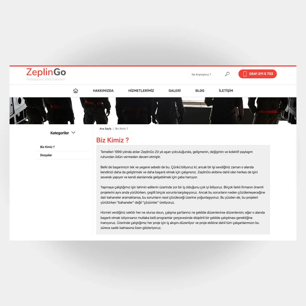 Nakliyat Web Sitesi V6 ekran görüntüsü