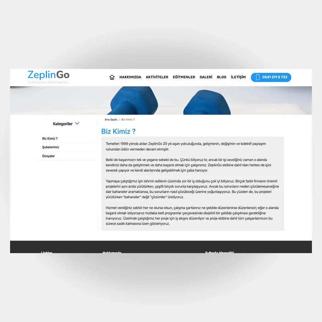 Spor Salonları Web Sitesi V4 ekran görüntüsü