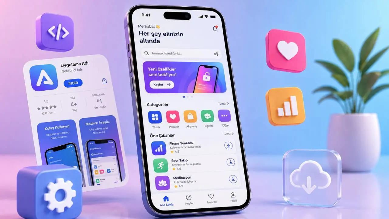 iOS ve Android mobil uygulama geliştirme çözümü