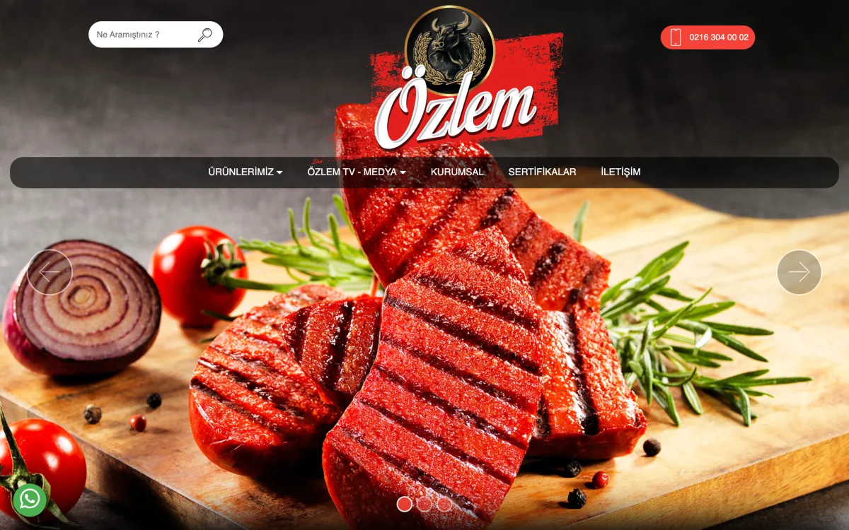 Özlemet web sitesi referansı