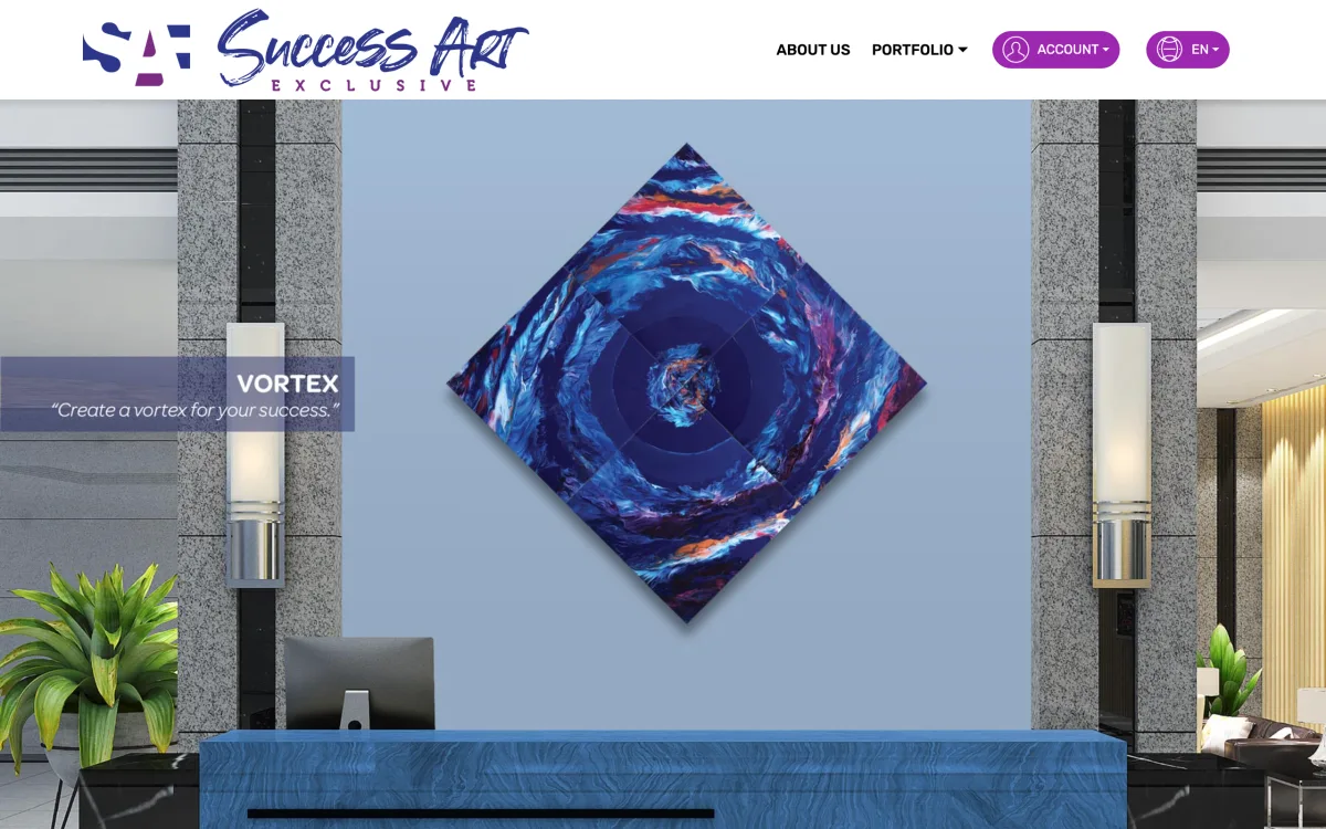 Success Art Exclusive web sitesi referansı