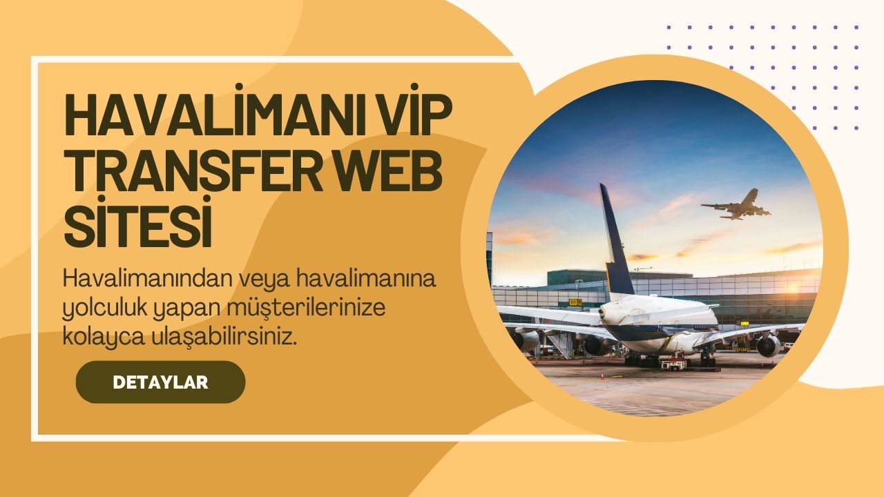 Havalimanı Vip Transfer Web Sitesi