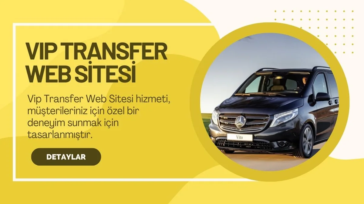 VIP Transfer Web Sitesi Kur