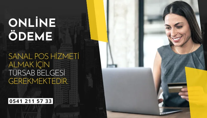 Kredi kartıyla online ödeme imkânı