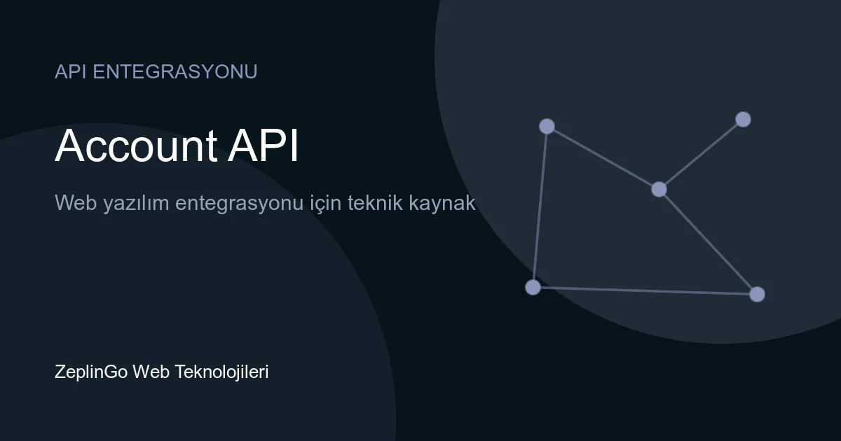 Adyen Account API ile hesap yönetimi entegrasyonu