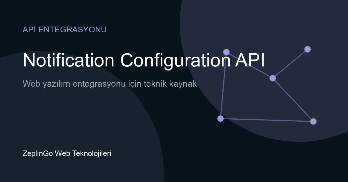 Adyen Notification Configuration API entegrasyonu