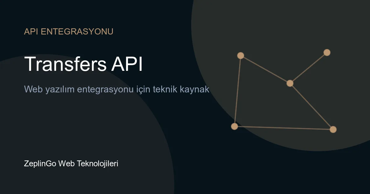 Adyen Transfers API entegrasyonu ile ödeme yönetimi