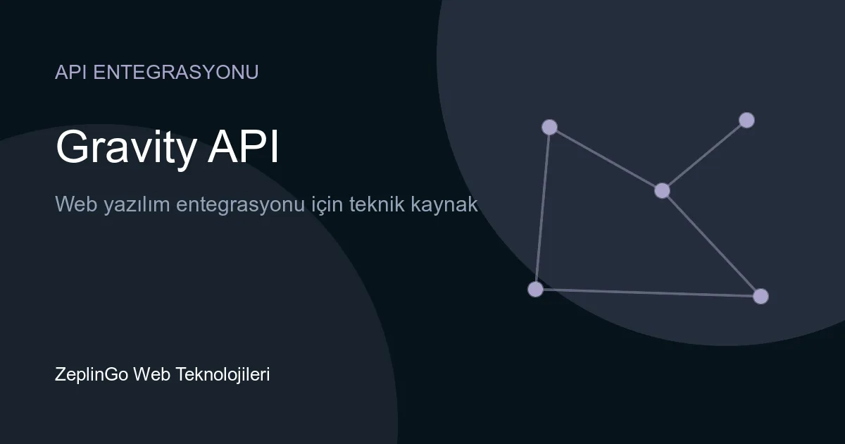 Gravity API ile Dünya'nın yerçekimi alanı görselleştirmesi