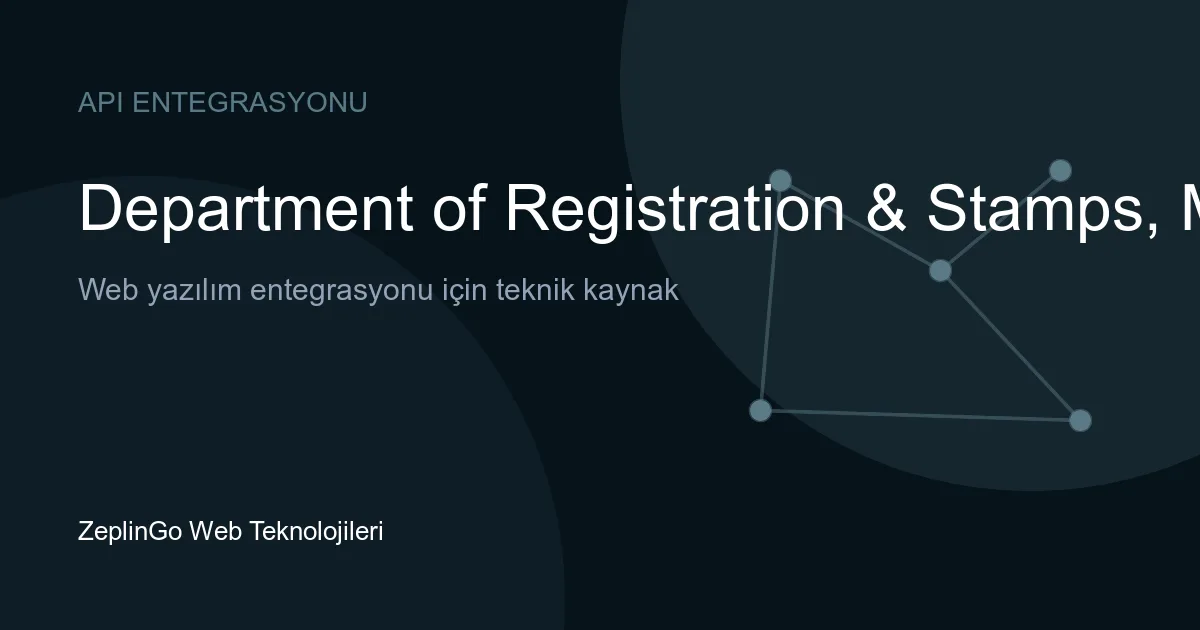 Maharashtra Emanet ve Damga Dairesi API entegrasyonu ile DigiLocker'a dijital sertifika aktarımı