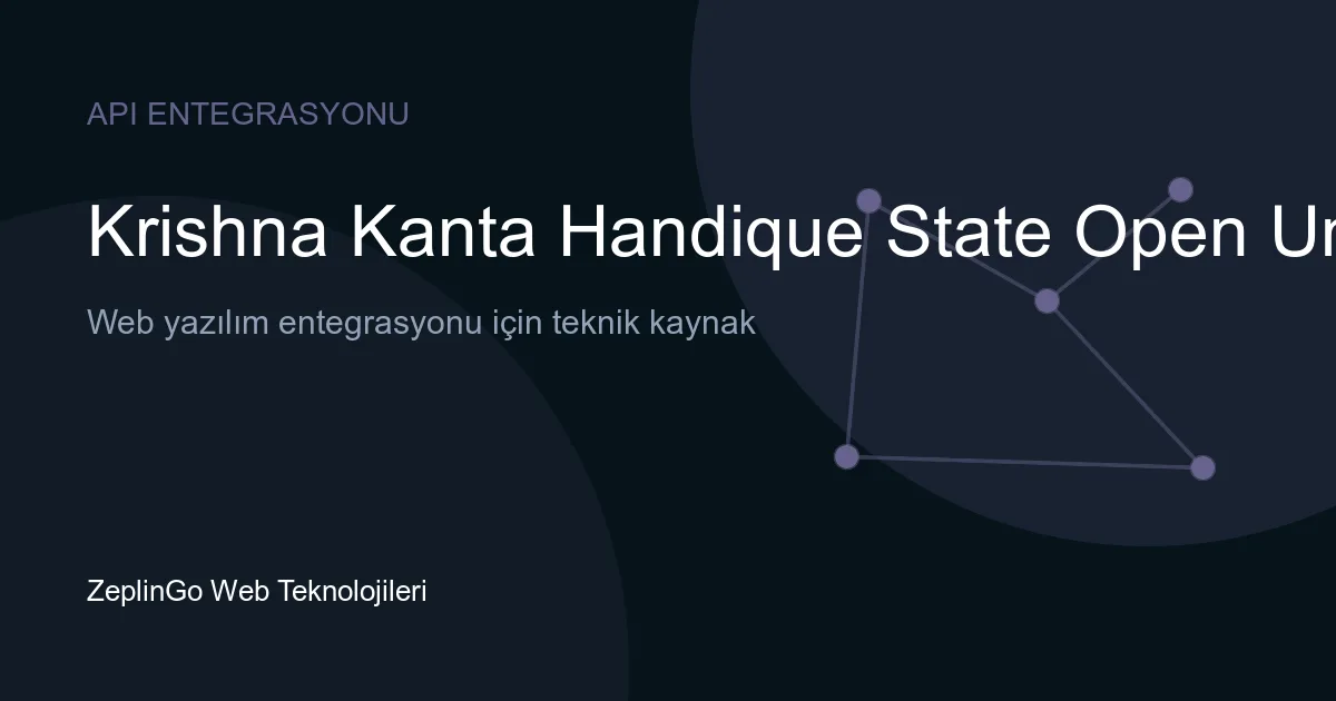 KKHSOU API entegrasyonu ile DigiLocker üzerinden sonuç görüntüleme