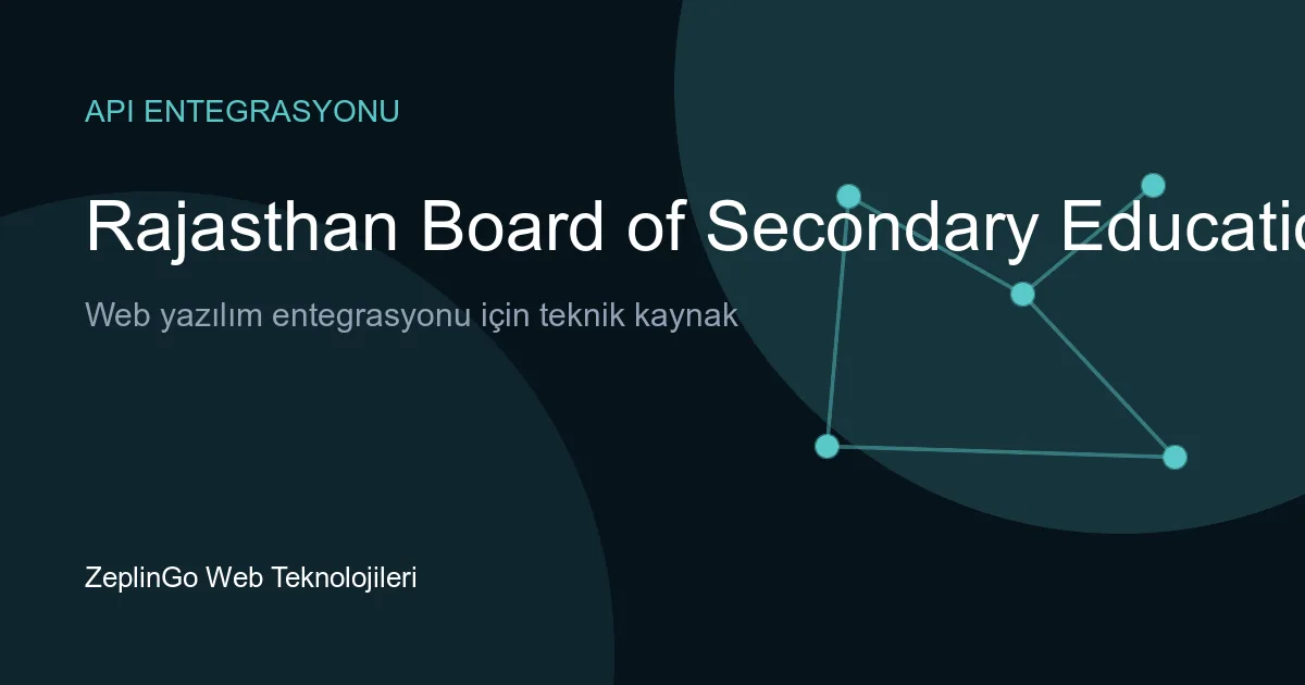 RBSE DigiLocker API entegrasyonu ile dijital belge doğrulama