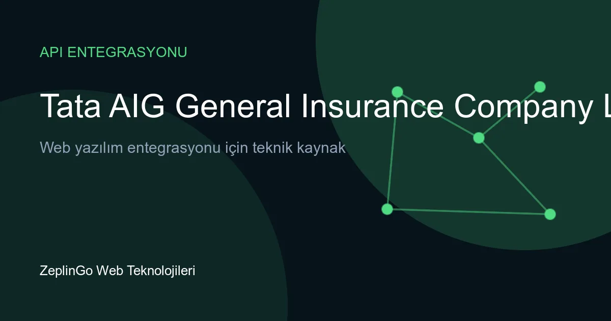 Tata AIG DigiLocker API entegrasyonu ile sigorta poliçelerinin dijital ortamda saklanması