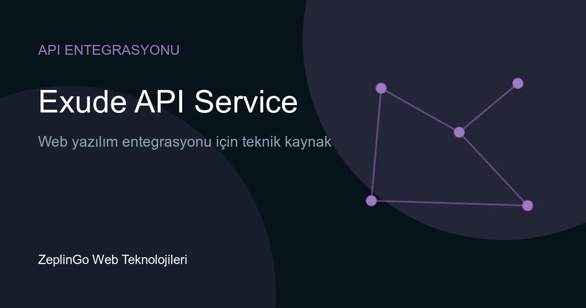 Exude API Service ile metin ön işleme ve durdurma kelimesi filtreleme kavramsal görsel
