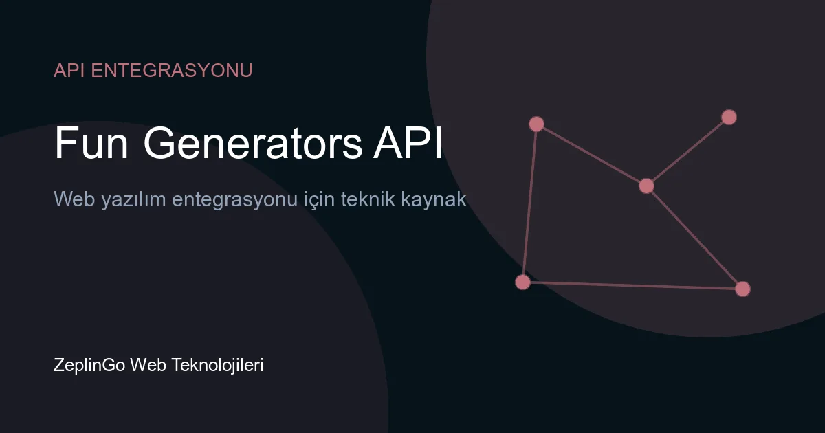 Fun Generators API trivia servisi entegrasyonu