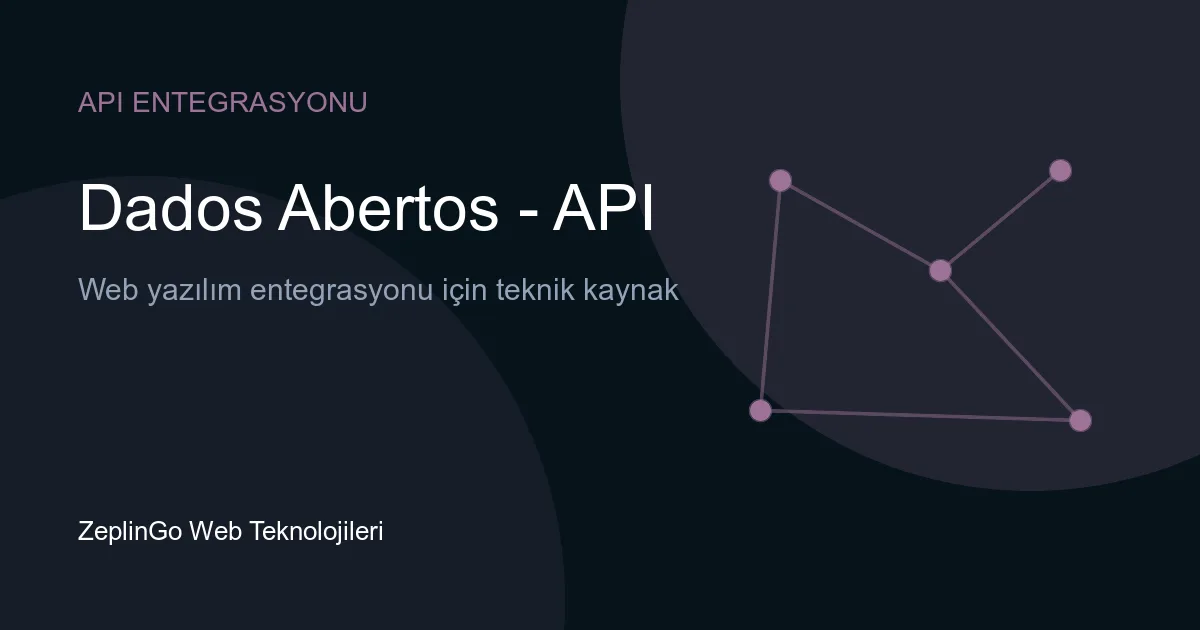 Dados Abertos API ile INPE Queimadas açık veri entegrasyonu