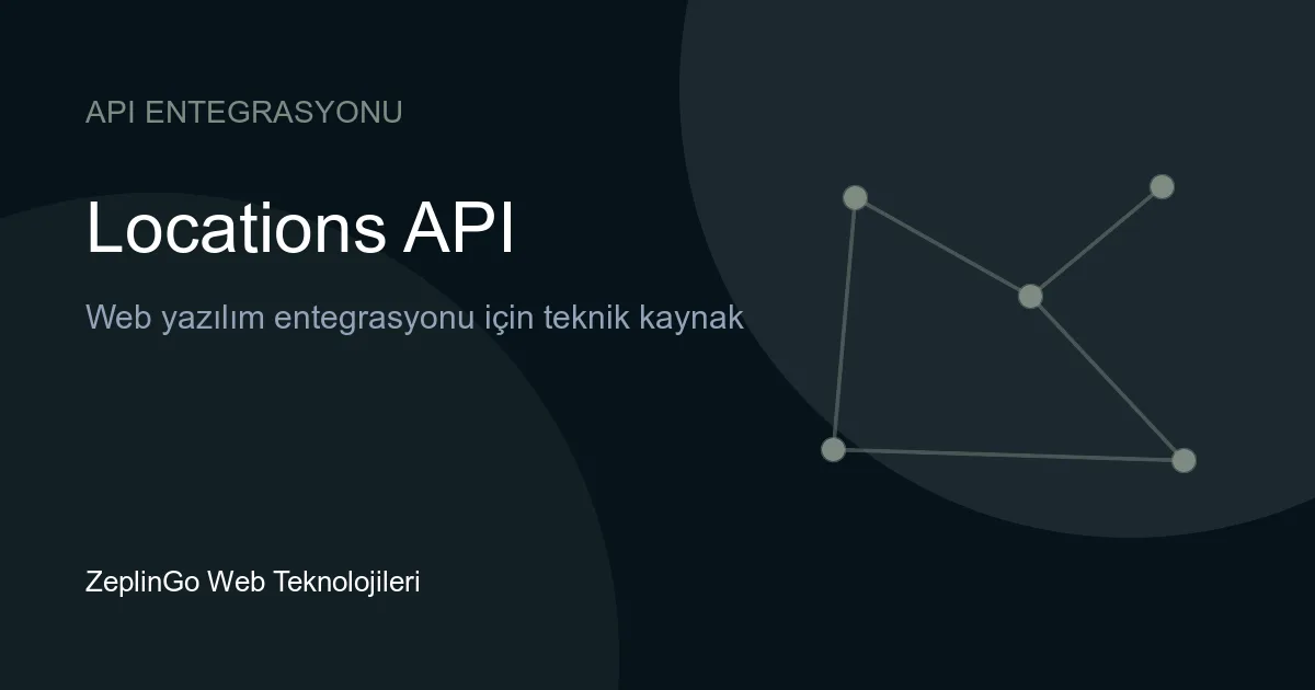 Mastercard Locations API ile konum tabanlı uygulama geliştirme