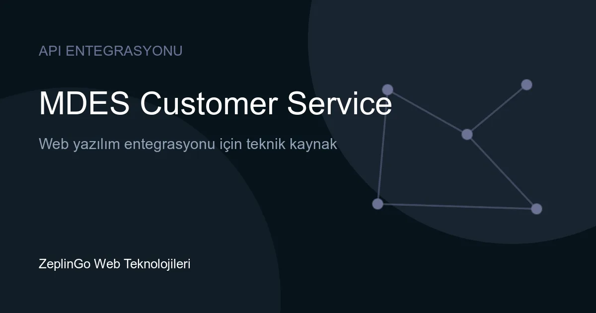 MDES Customer Service API entegrasyonu ile dijital ödeme hesabı sorgularını yönetme