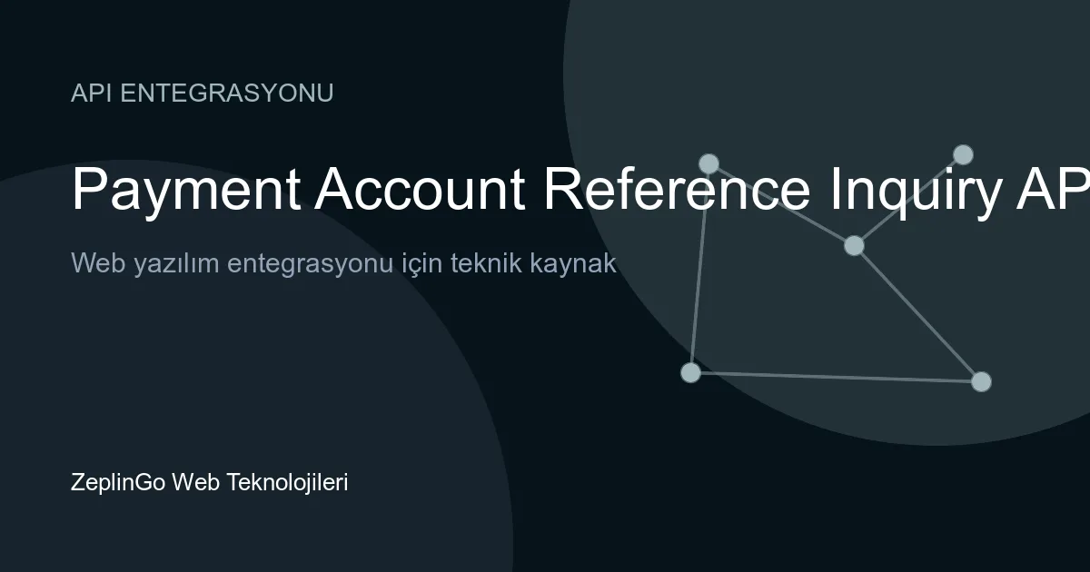 Mastercard Payment Account Reference Inquiry API ile PAN'dan PAR sorgulama akışı