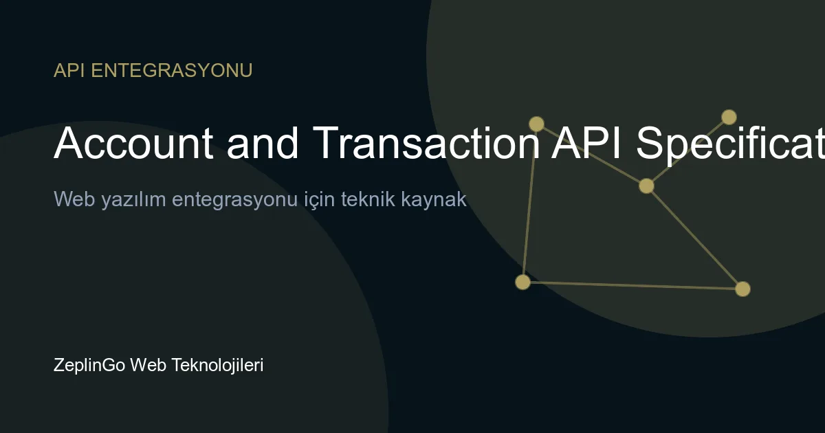 NBG UK Account and Transaction API v3.1.5 entegrasyonu