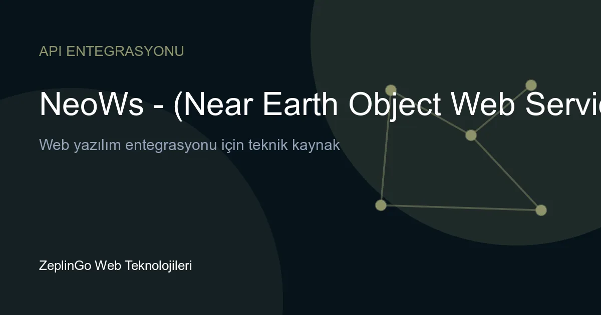 NeoWs API ile yakın Dünya cisimleri verilerinin görselleştirilmesi