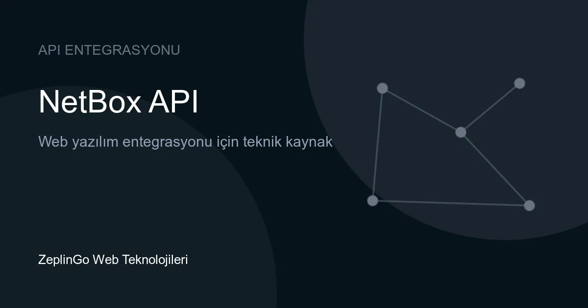NetBox API ile ağ altyapısı yönetimi