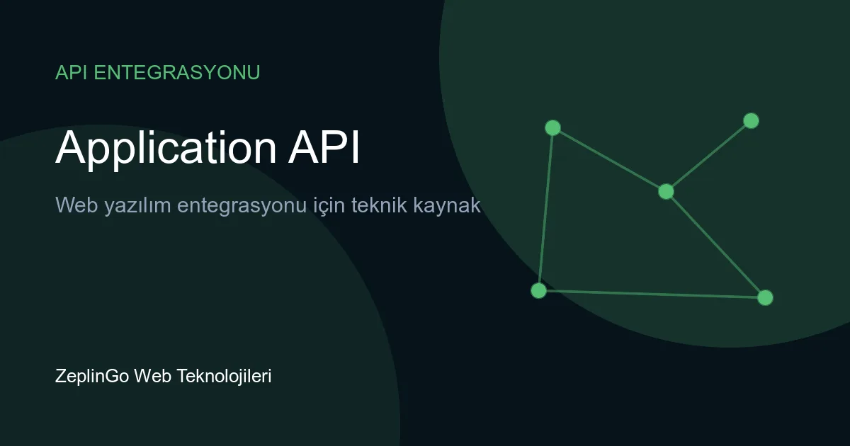 Vonage Application API 2.1.4 dökümantasyonu ve entegrasyon örneği