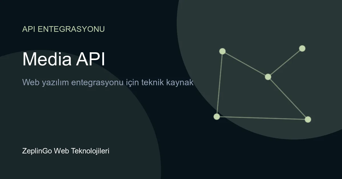 Nexmo Media API ile medya dosyalarını yönetme kavramsal görsel