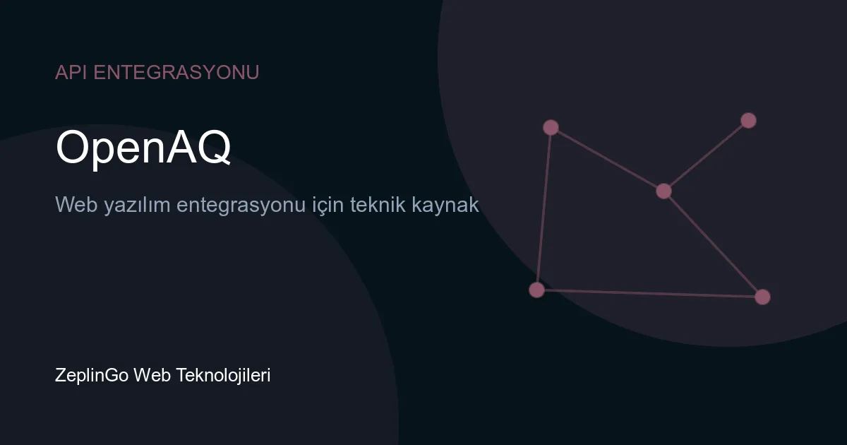 OpenAQ API ile hava kalitesi verilerini gösteren bir web arayüzü