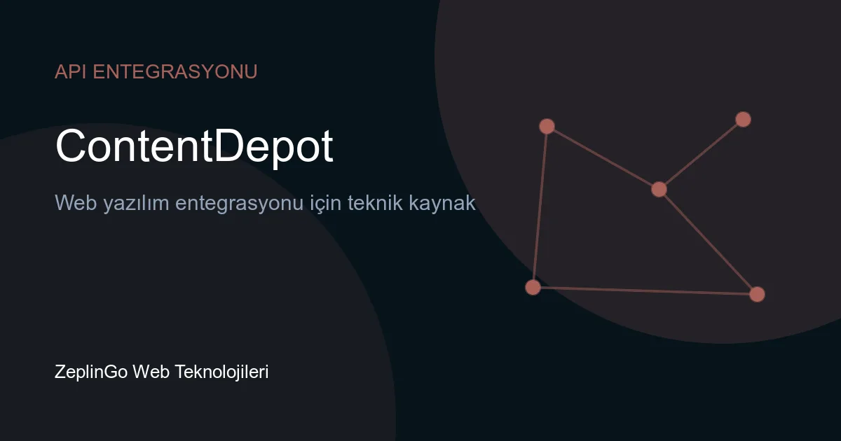 ContentDepot API entegrasyonu ile radyo yayıncılığında meta veri yönetimi