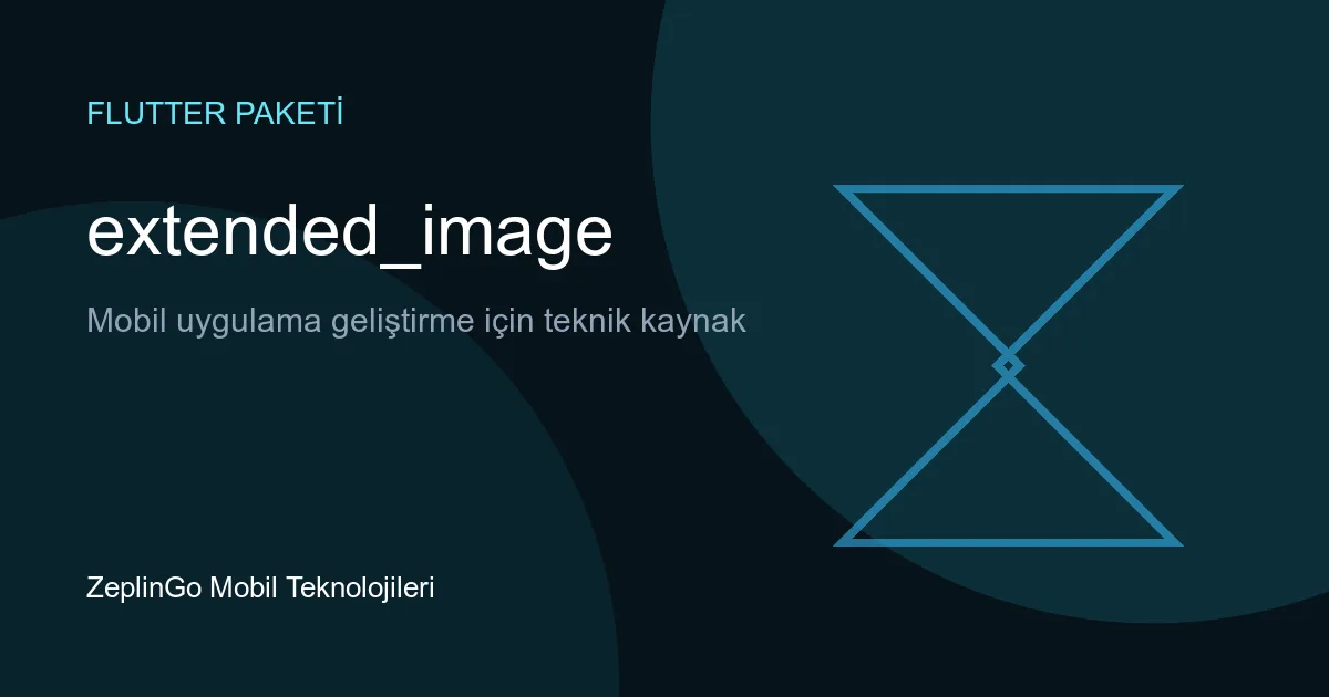 extended_image Flutter paketi ile resim yükleme ve düzenleme