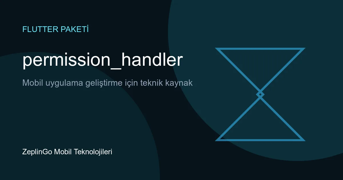 permission_handler Flutter Paketi