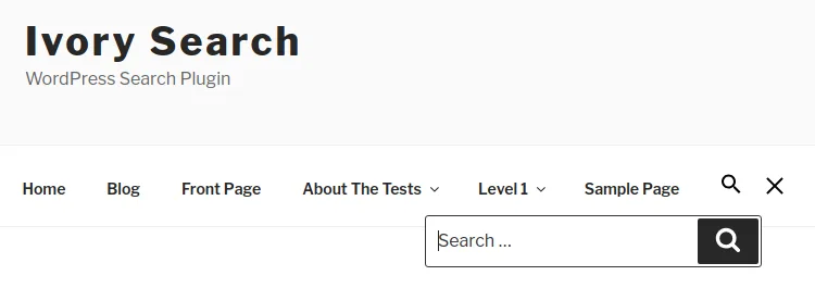Ivory Search – WordPress Search Plugin ekran görüntüsü 2