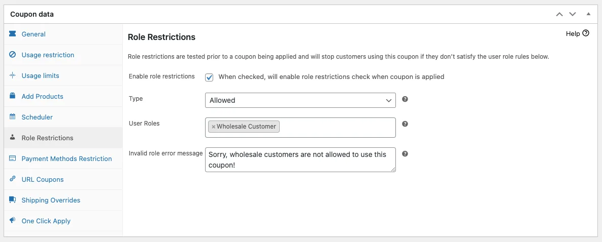 Advanced Coupons for WooCommerce Coupons & Store Credit ekran görüntüsü 3