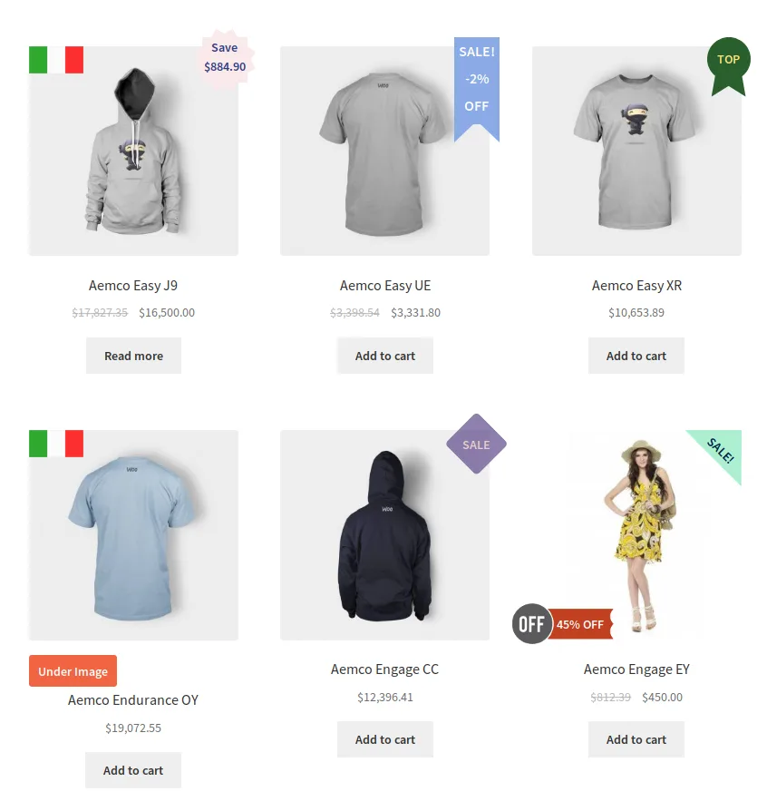 Advanced Product Labels for WooCommerce ekran görüntüsü 2