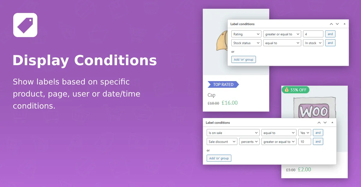 Advanced Woo Labels – Product Labels & Badges for WooCommerce ekran görüntüsü 4