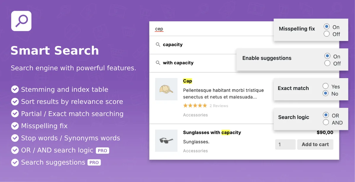 Advanced Woo Search – Product Search for WooCommerce ekran görüntüsü 3