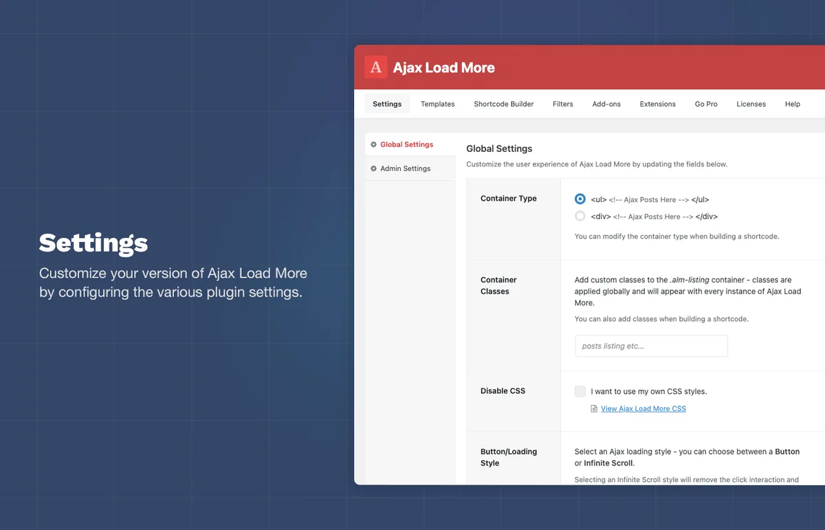 Ajax Load More – Infinite Scroll, Load More, & Lazy Load ekran görüntüsü 1