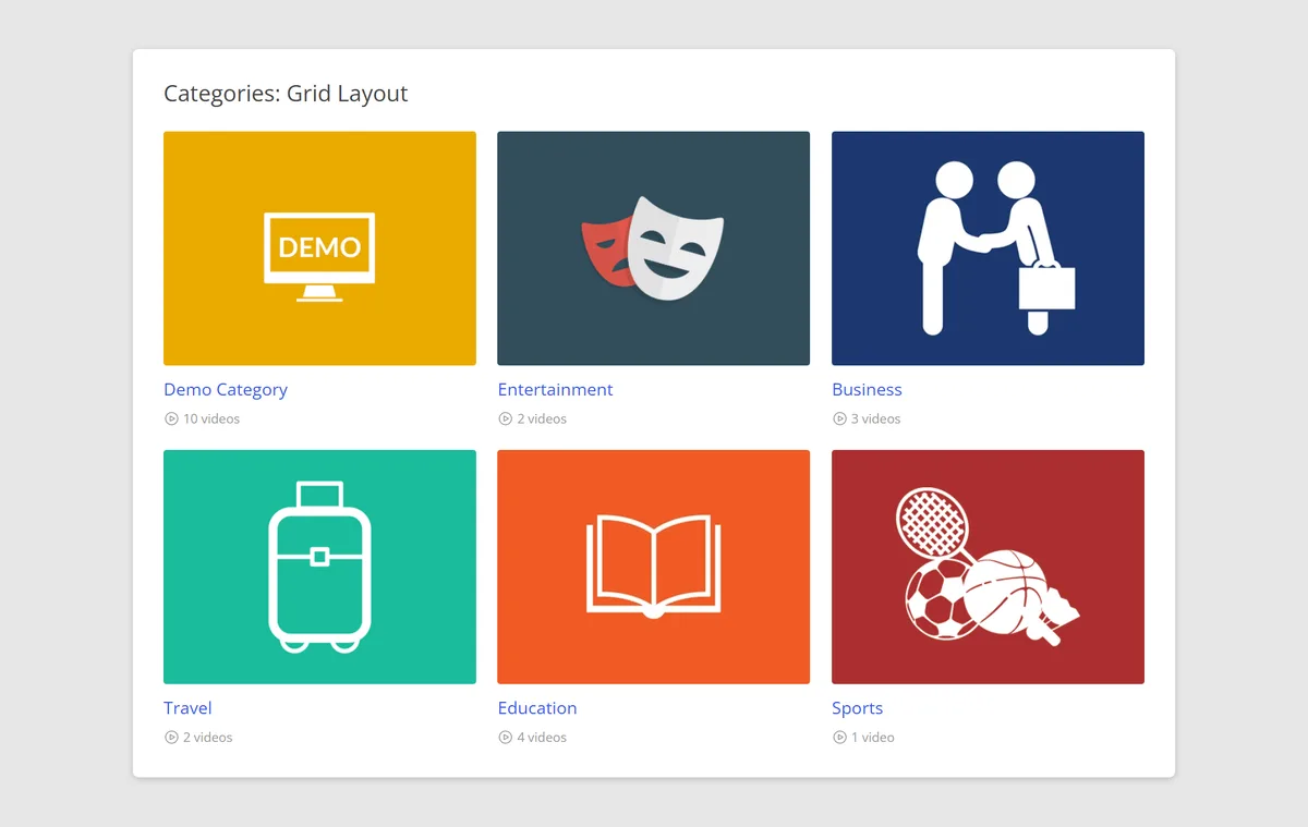 All-in-One Video Gallery – Video Player & Galleries for YouTube, Vimeo & Self-Hosted Videos ekran görüntüsü 3