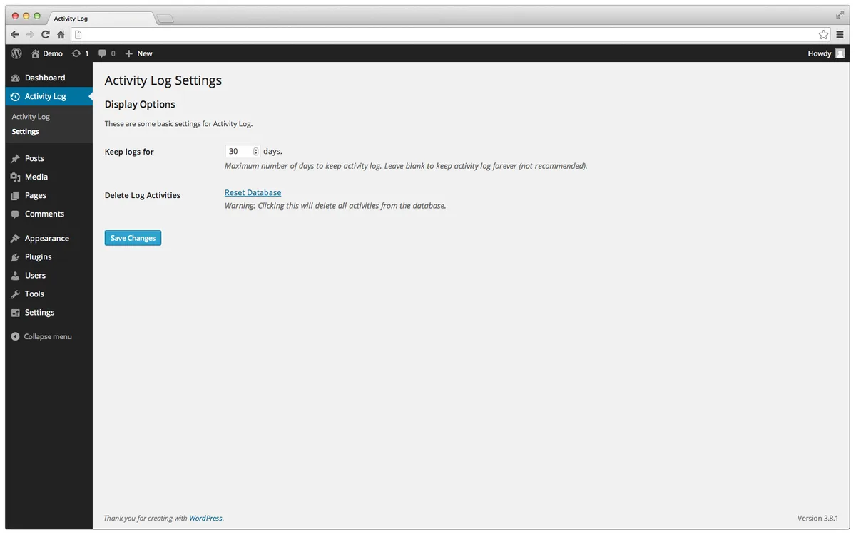Activity Log – Monitor & Record User Changes ekran görüntüsü 2